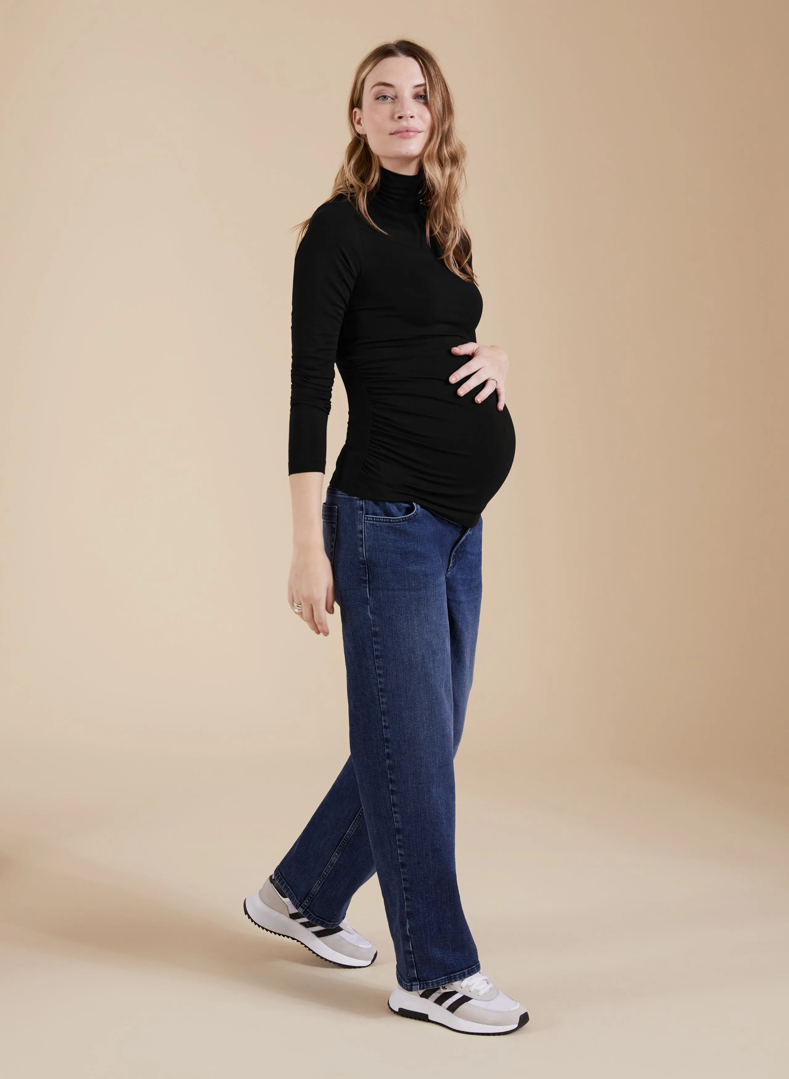 The Essentials Maternity Turtleneck Top