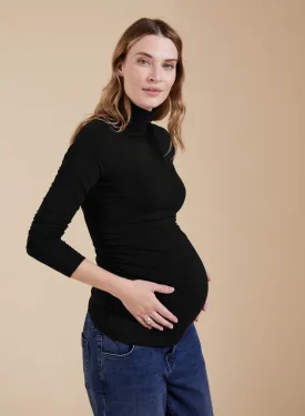 The Essentials Maternity Turtleneck Top