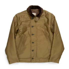The Real McCoy's N-1 Deck Jacket Khaki