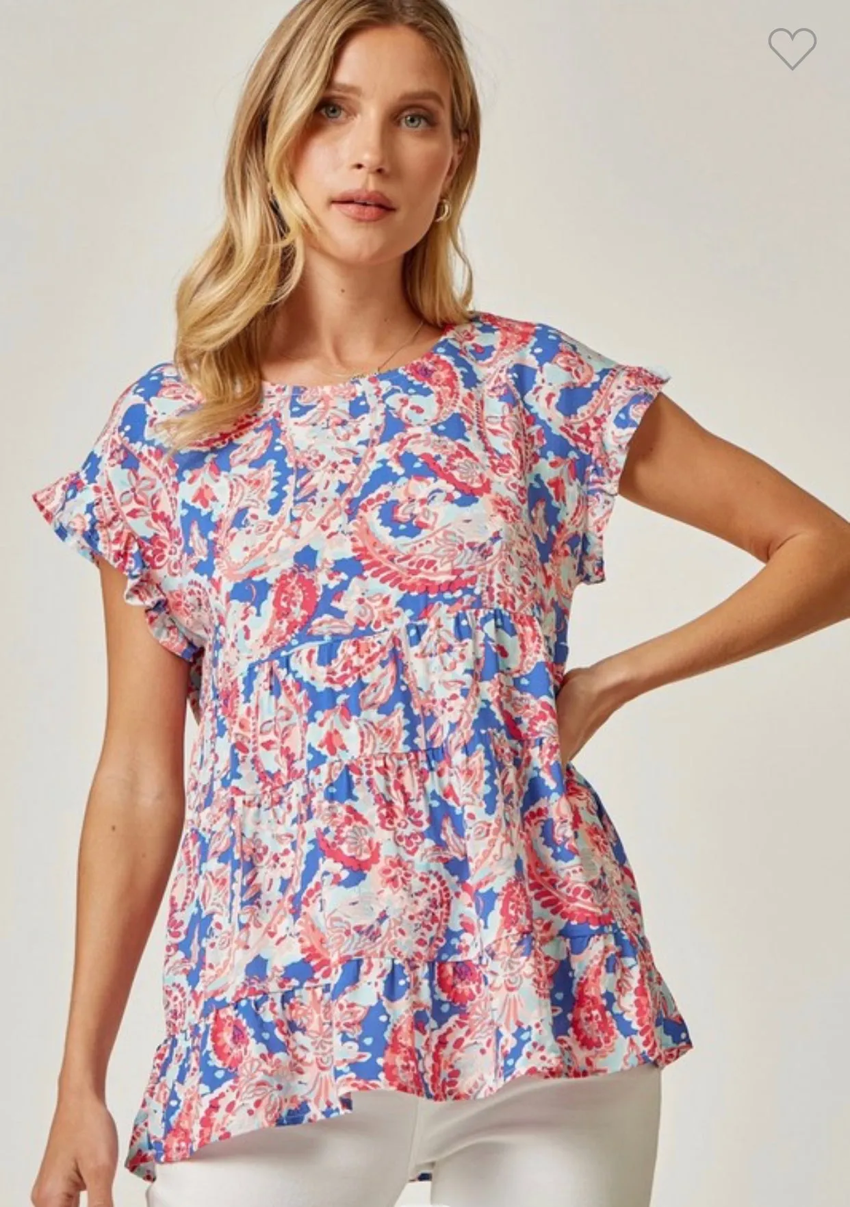 Tiered and Flowy Top