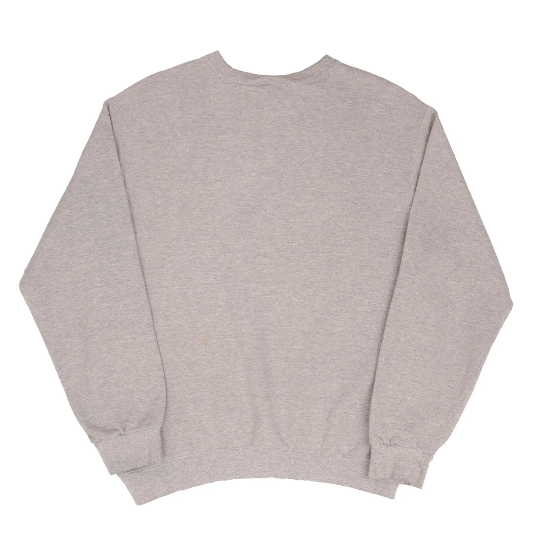 VINTAGE NIKE CLASSIC SWOOSH GRAY SWEATSHIRT 2000S SIZE MEDIUM