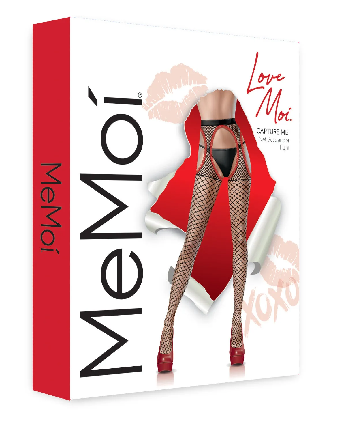 Women's Capture Me Fishnet Cutout Suspender Tight