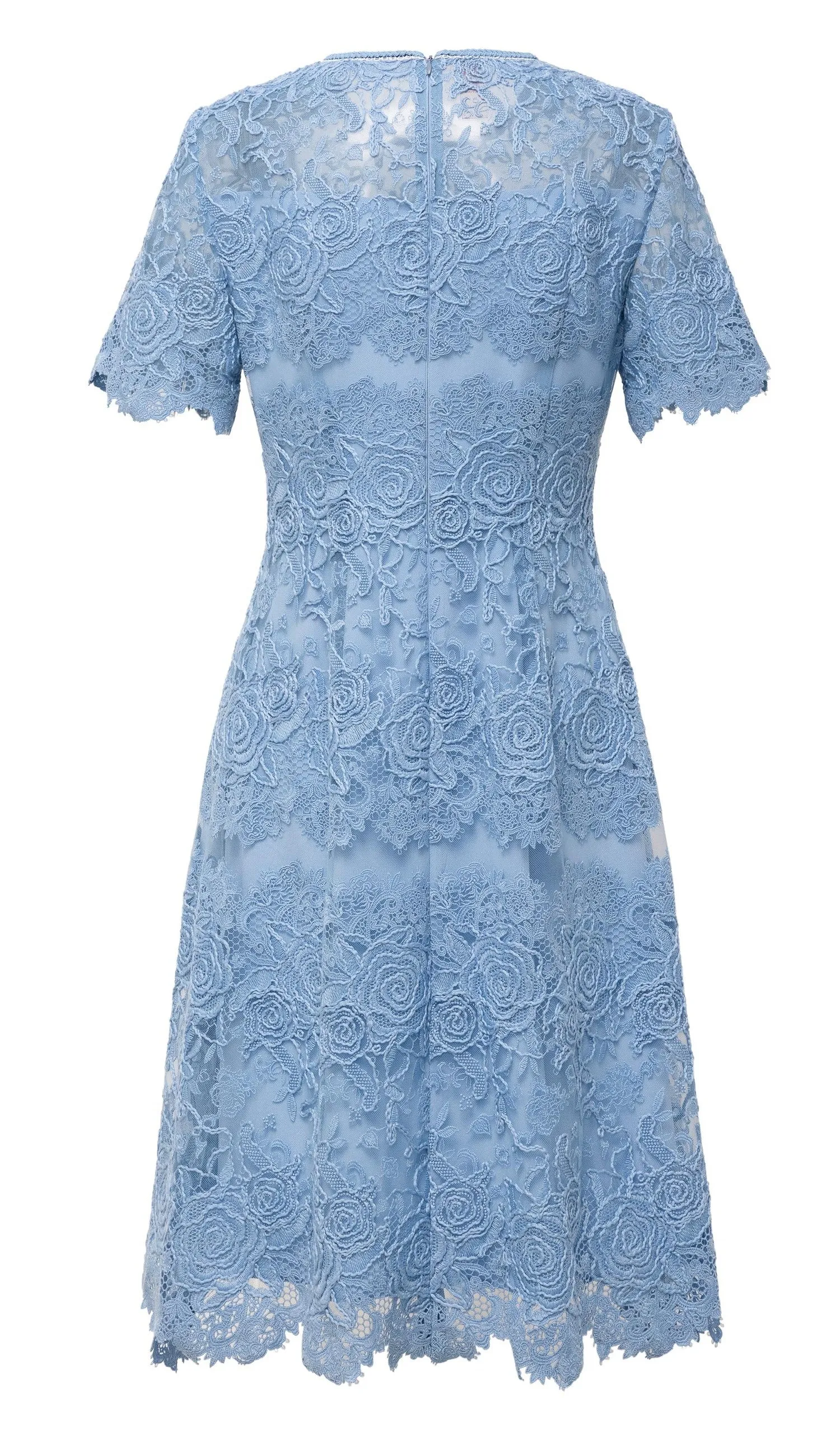 YAYING Peony Embroidered Dress