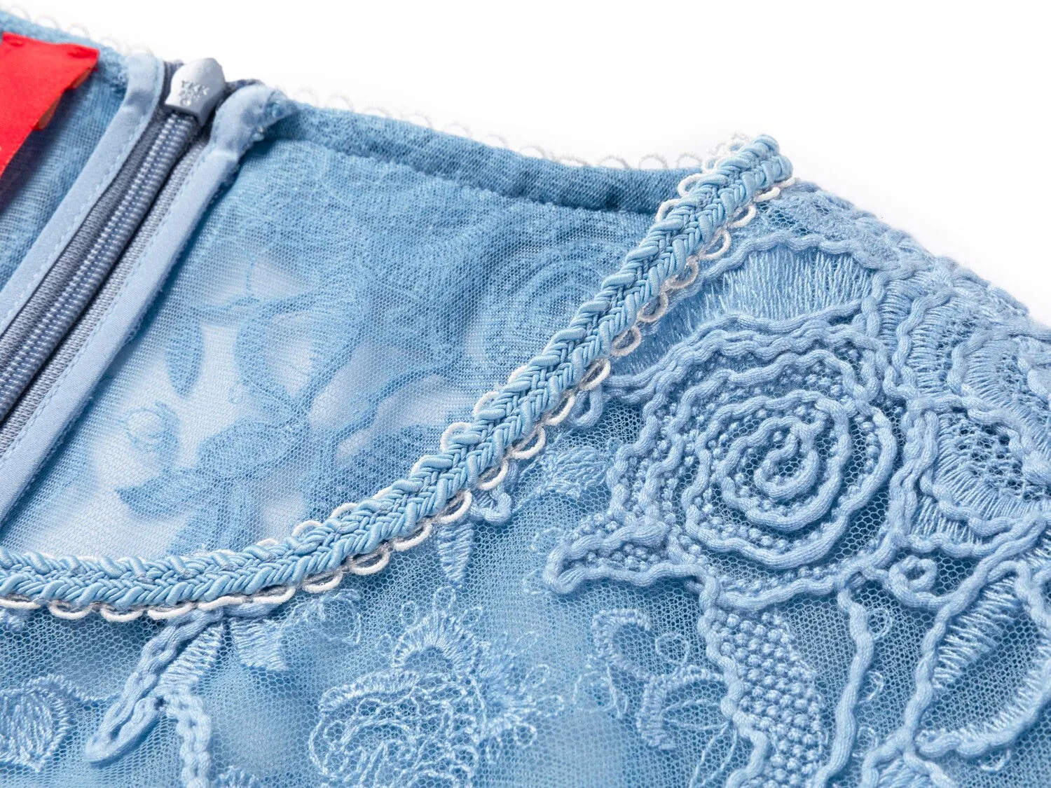 YAYING Peony Embroidered Dress