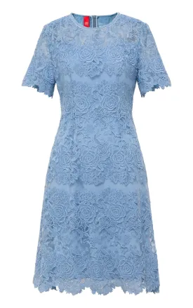 YAYING Peony Embroidered Dress