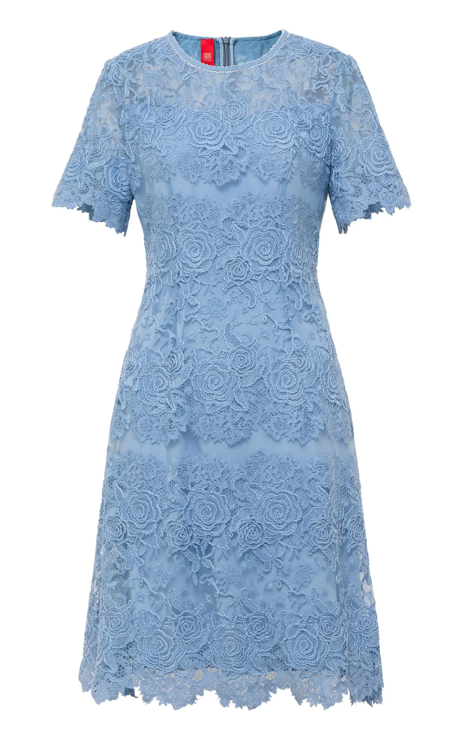 YAYING Peony Embroidered Dress