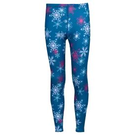 Youth Originals Print Tight - Aerial Snowflake